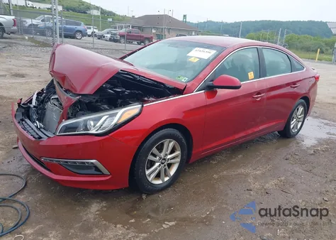 2015 Hyundai Sonata Se z USA, uszkodzony, nr VIN 5NPE24AF8FH245344